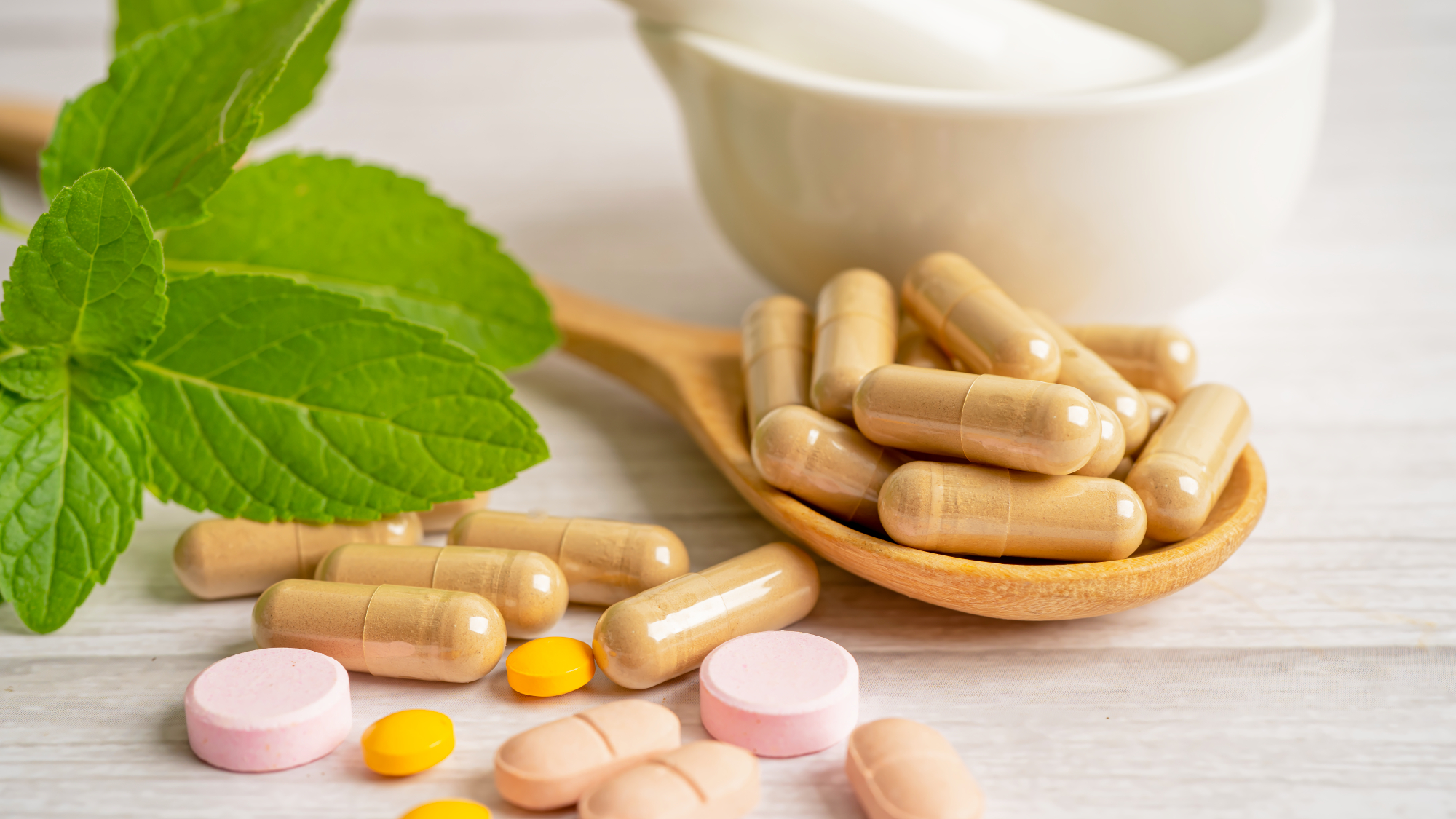 Alternative medicine herbal organic capsule with vitamin E omega alternative-medicine