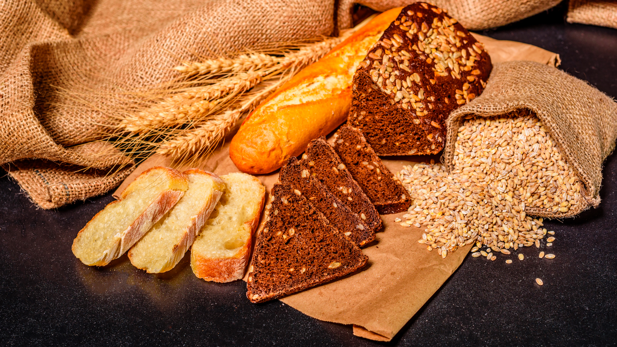 Gluten filled foods