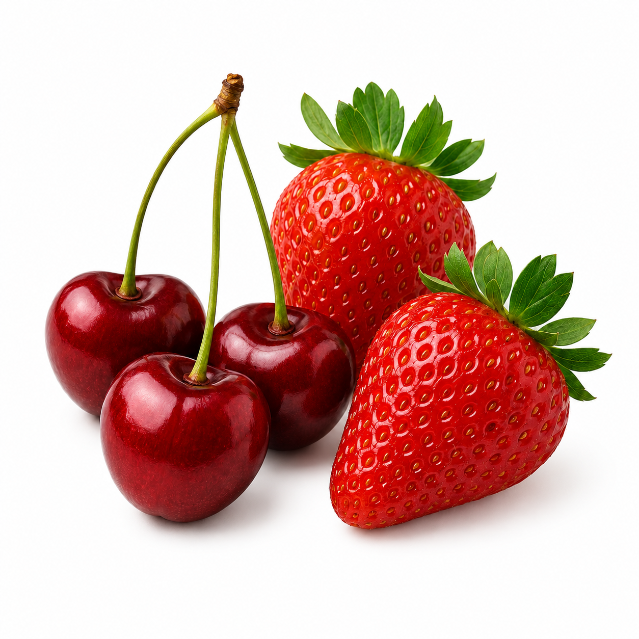 Straws-cherry Cherry & Strawberry